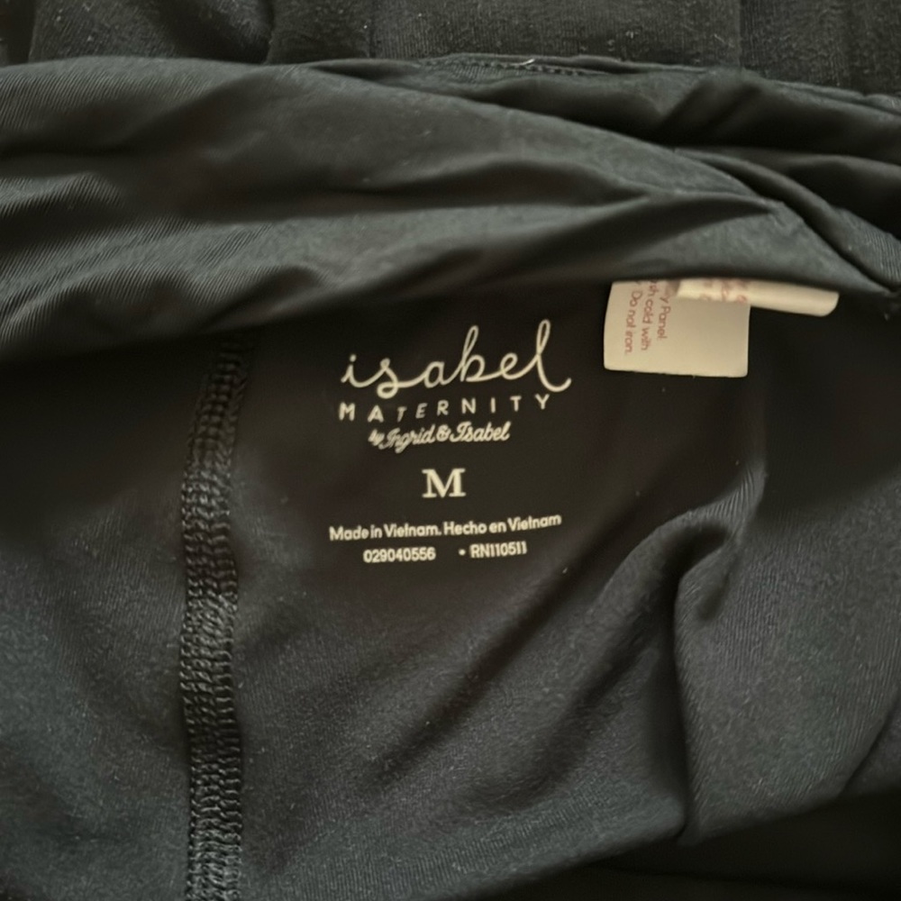 Isabel maternity biker shorts